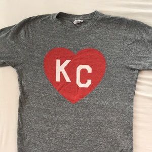 Kc heart shirt